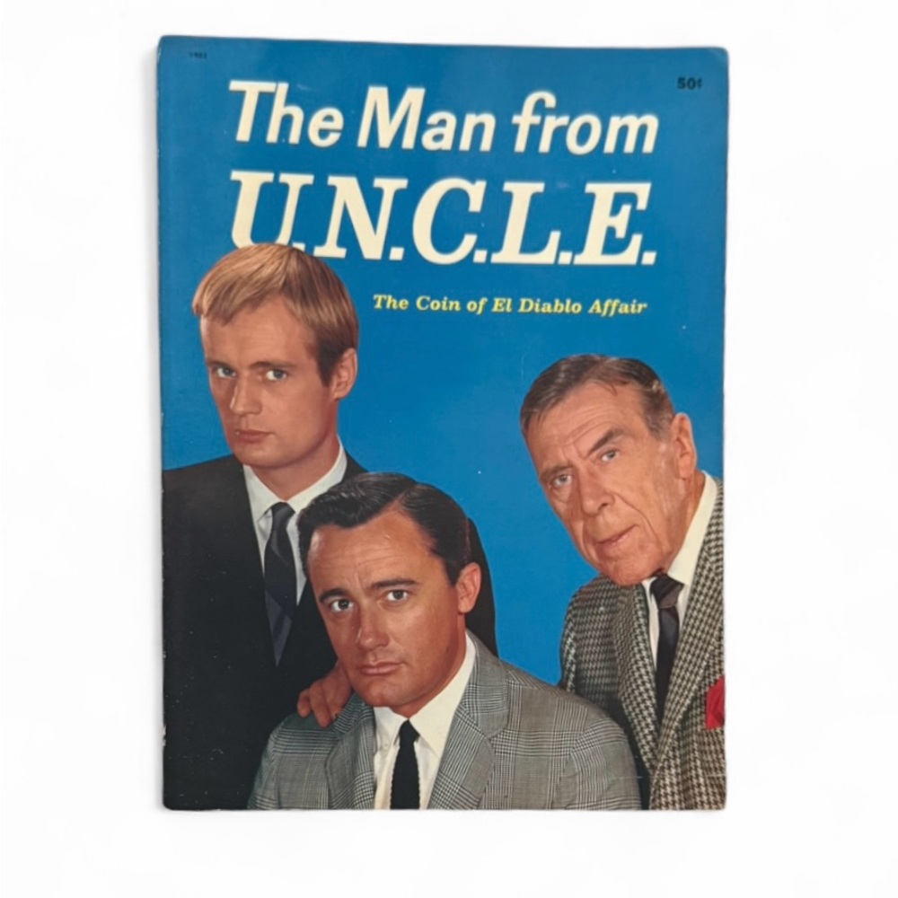 Vintage The Man From U.N.C.L.E. The Coin of El Diablo Affair Book 1965